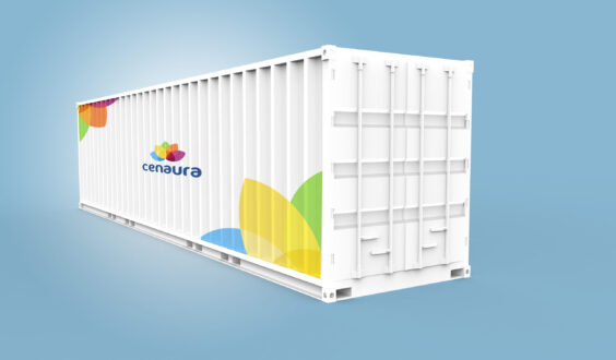 Large shipping container