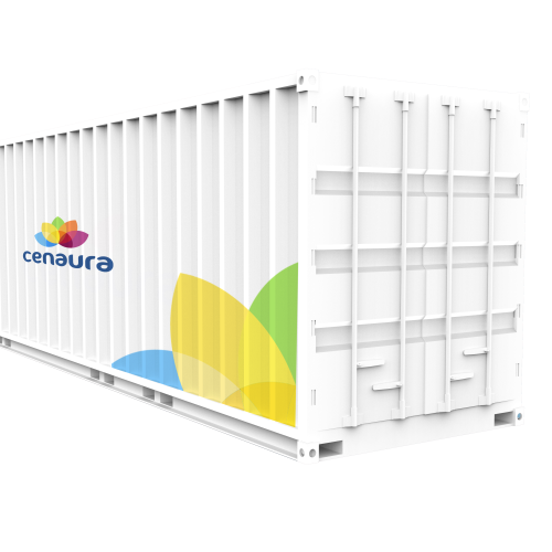 Hydroponic Container, shipping container farm